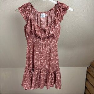 PRINCESS POLLY Peasant Tie Bodice with Cap Sleeves. Size 0